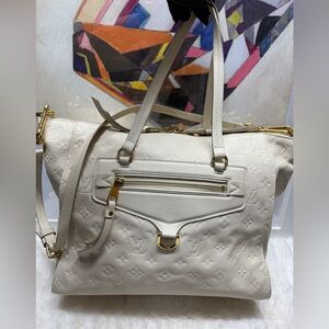 LOUIS VUITTON-SP1121 Lumineuse Neige Empreinte Leather Bag